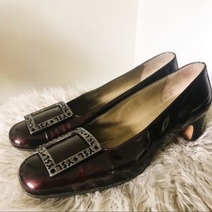 Yves Saint Laurent Shoes - Vintage Yves Saint Laurent YSL Loafer 80s Logo Yves Saint Laurent Shoes - Vintage Yves Saint Laurent YSL Loafer 80s Logo